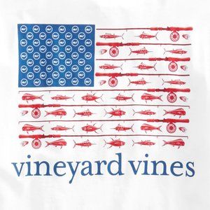 Rare Men's XL "Flag Reel" Pocket Tee